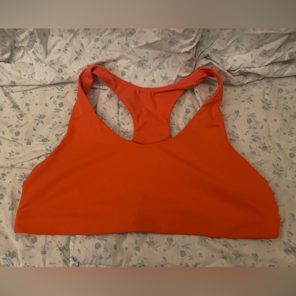Old Navy Orange Racerback Sports Bra